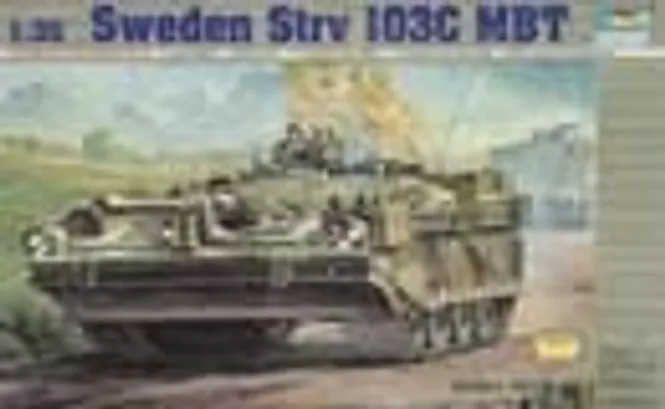 Huvudbild SWEDEN STRISVAGN 103 C MBT. SKALA 1/35