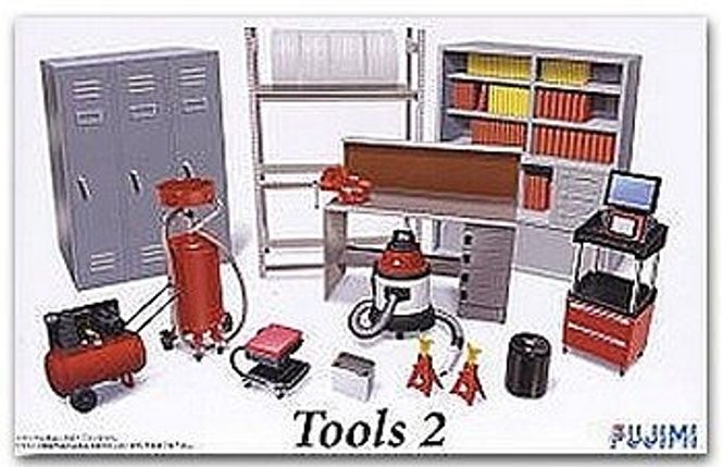 Huvudbild GARAGE TOOLS SET #2. SKALA 1/24