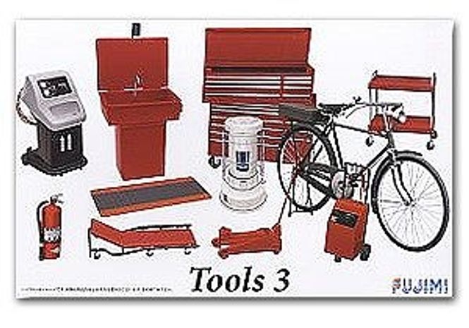 Huvudbild GARAGE TOOLS SET #3. SKALA 1/24