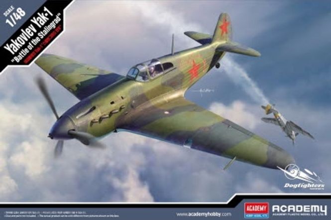 Huvudbild YAKOVIEV YAK-1. SKALA 1/48