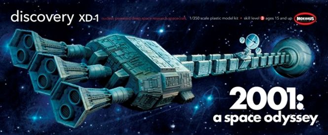 Huvudbild 2001 DISCOVERY XD-1. SKALA 1/350