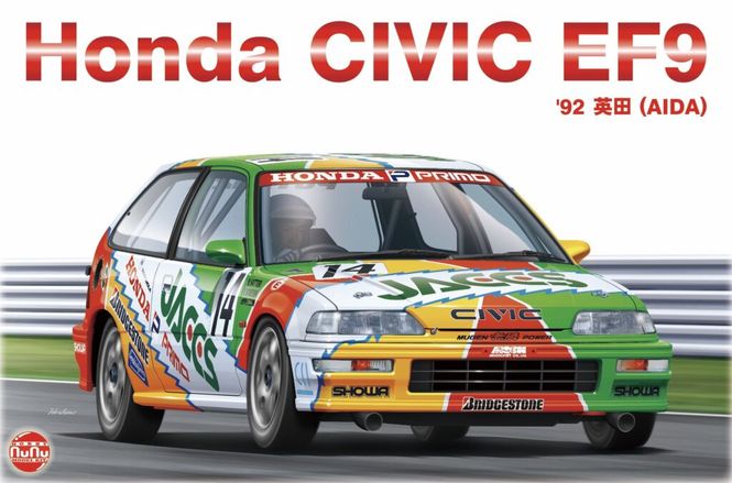Huvudbild 1/24 HONDA CIVIC EF9 JACCS 92 [AIDA]