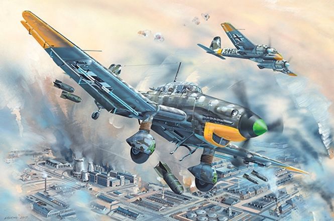 Huvudbild JUNKERS JU-87D-5 STUKA SKALA 1:24