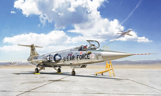 Huvudbild F-104 A/C STARFIGHTER. SKALA 1/32