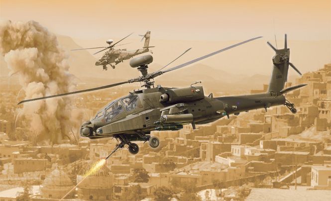Huvudbild 1/48 AH-64D APACHE LONGBOW