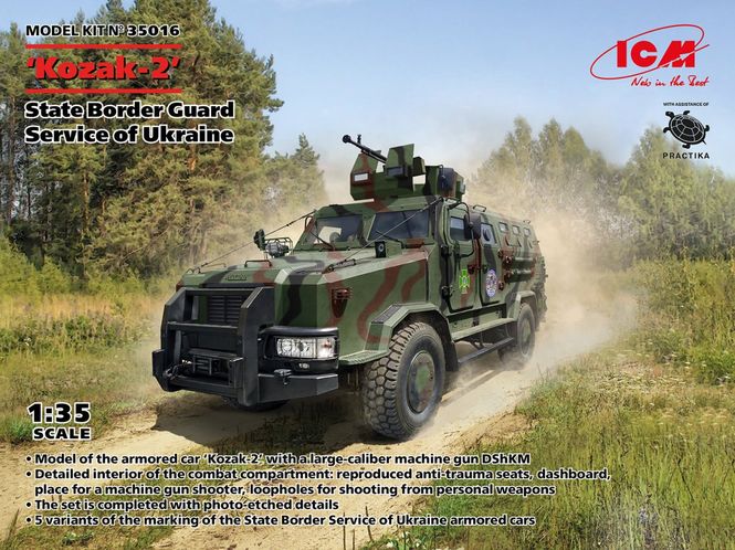 Huvudbild 1/35 Kozak-2 State Border Guard Service of ...
