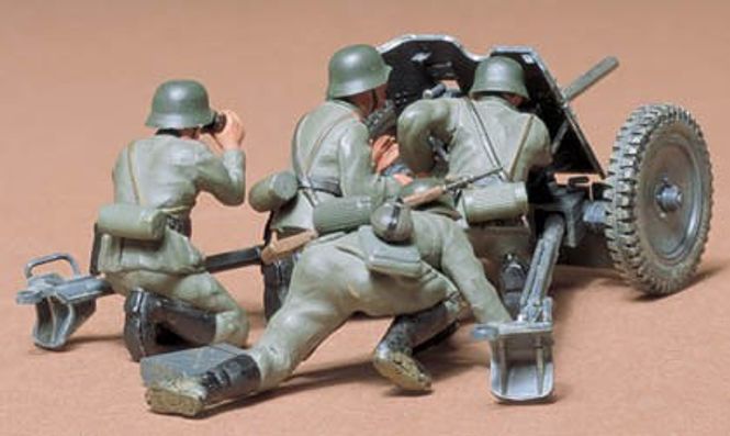 Huvudbild GERMAN 37mm ANTI-TANK GUN PAK 35/36 MED 4 ...