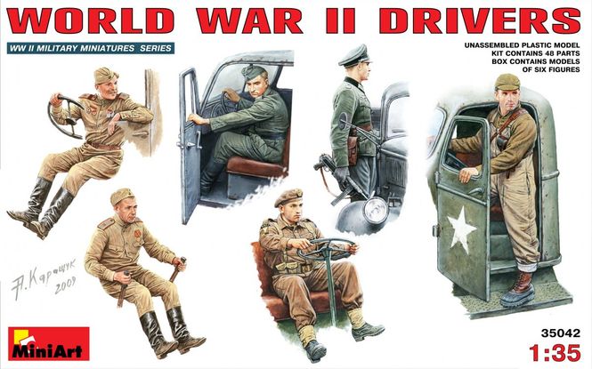 Huvudbild  Chauffører WW2 1/35 