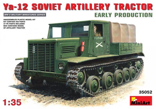 Huvudbild  Ya-12 SOVIET ARTILLERY TRACTOR 1/35 
