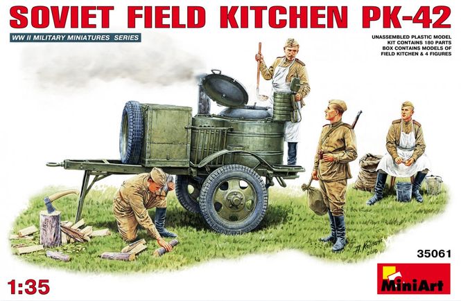 Huvudbild Sovjetisk feldkøkken PK-42 1/35