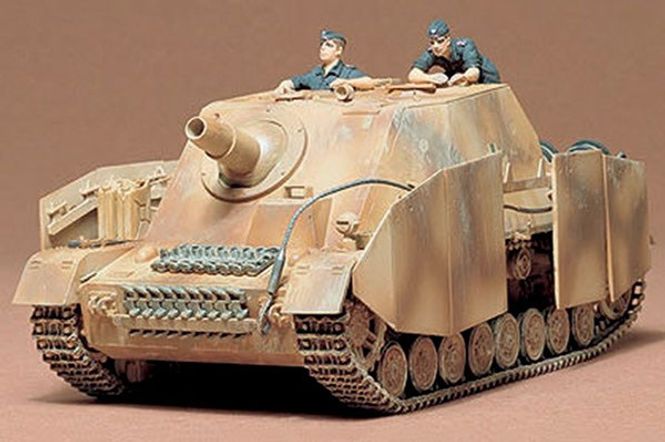 Huvudbild GERMAN STURMPANZER IV BRUMMBÄR MED 2 FIGURER. ...
