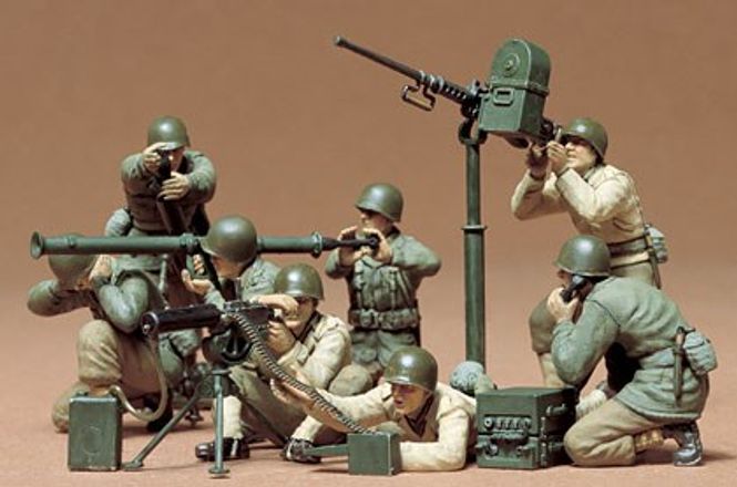 Huvudbild US GUN AND MORTAR TEAM. SKALA 1/35