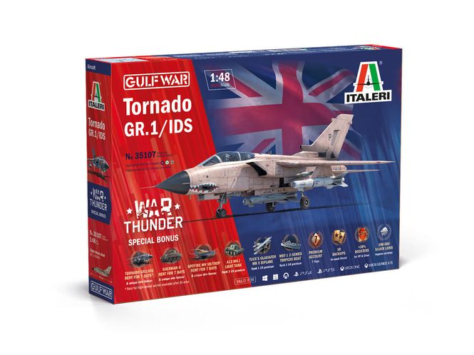 Huvudbild 1/48 WAR THUNDER Tornado GR.1/IDS Incl. IN-GAME ...