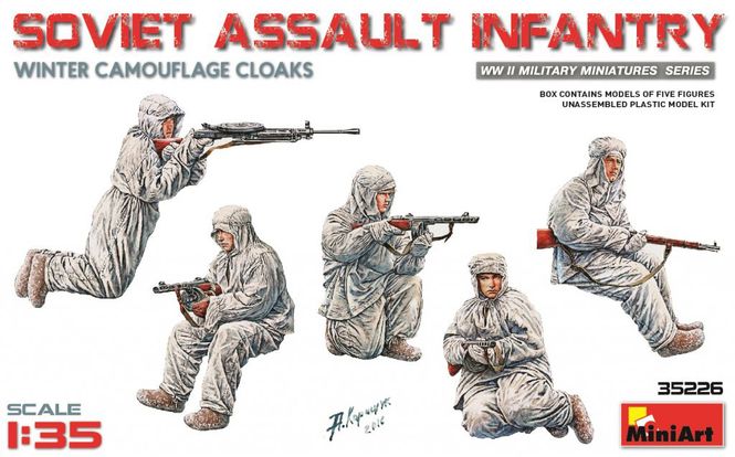 Huvudbild 1/35 oviet Assault Infantry (Win.Camouflage ...