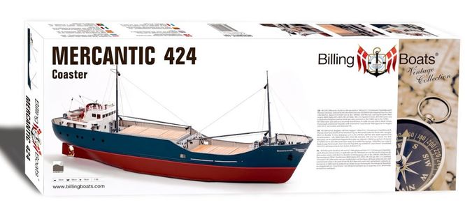 Huvudbild Billing Boats 1:50 Mercantic - Wooden hull