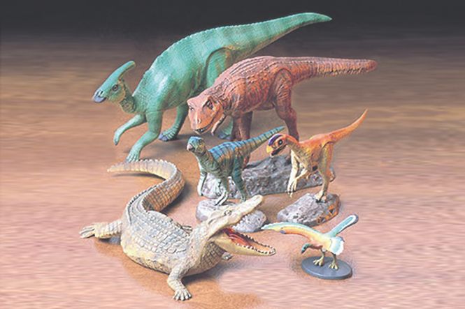 Huvudbild TAMIYA 1/35 Mesozoic creatures