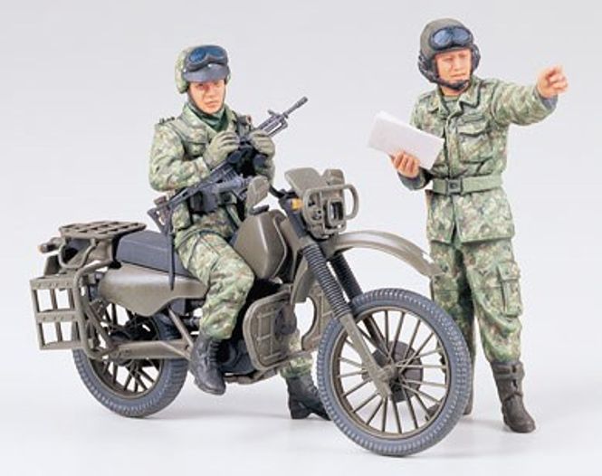 Huvudbild JAPAN MOTORCYCLE RECONNAISSANCE SET. SKALA 1/35