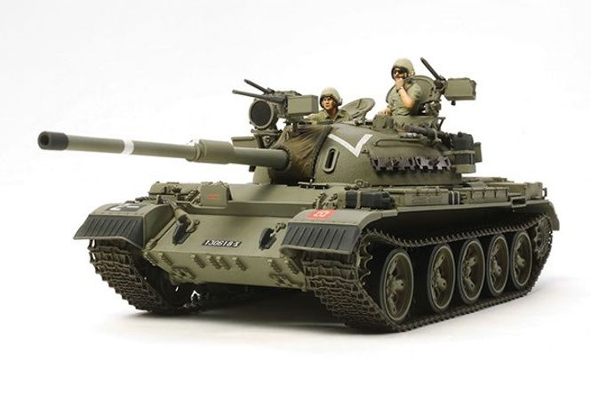 Huvudbild ISRAELI TANK TIRAN 5 MED 2 FIGURER. SKALA 1/35