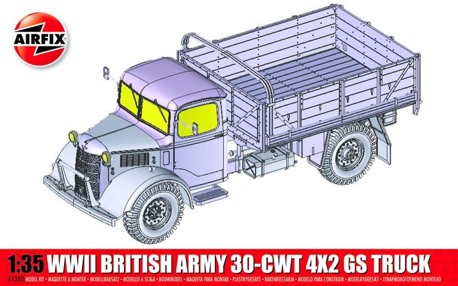 Huvudbild Airfix WWII British Army 30-cwt 4x2 GS Truck 1:35