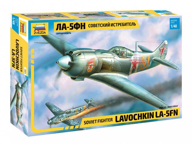 Huvudbild SOVIET FIGHTER LAVOCHKIN LA-5FN. SKALA 1/48