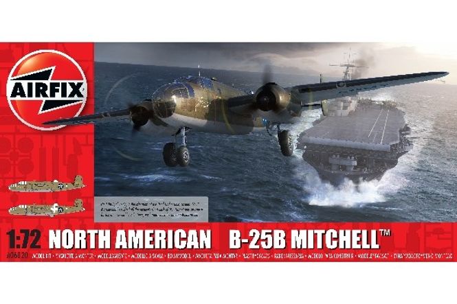 Huvudbild NORTH AMERICAN B-25B MITCHELL. 166 DELAR. 233X286 ...