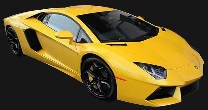 Huvudbild POCHER Lamborghini Aventador - Yellow SKALA 1/8