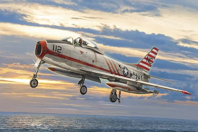 Huvudbild NORTH AMERICAN FJ-2/&3 FURY. SKALA 1/48