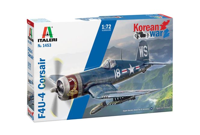 Huvudbild ITALERI 1:72 F-4U4 Corsair Korean War