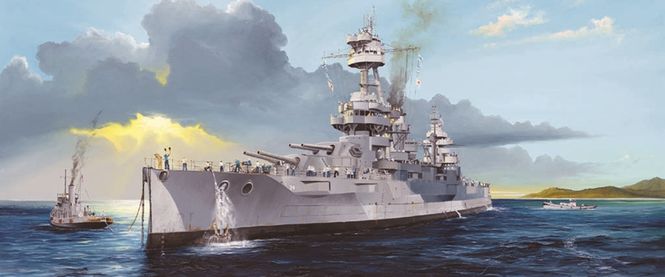 Huvudbild USS NEW YORK BB-34 SKALA 1:350