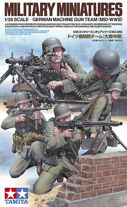 Huvudbild TAMIYA 1/35 German Machine Gun Team Set ...