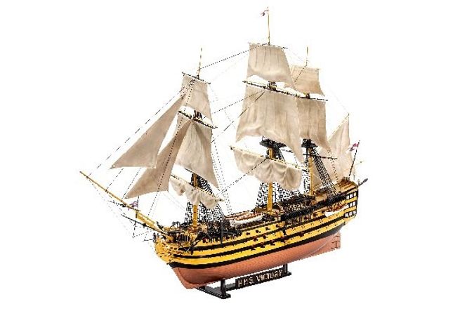 Huvudbild HMS VICTORY 1778. 269 DELAR. 400X330mm. NIVÅ 4 AV ...