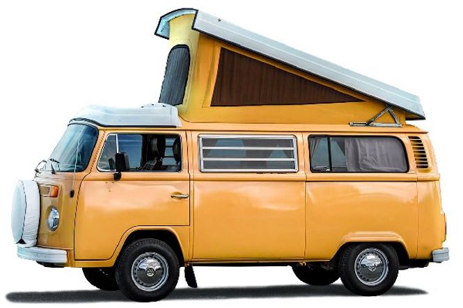 Huvudbild VW T2 CAMPER. SKALA 1/24