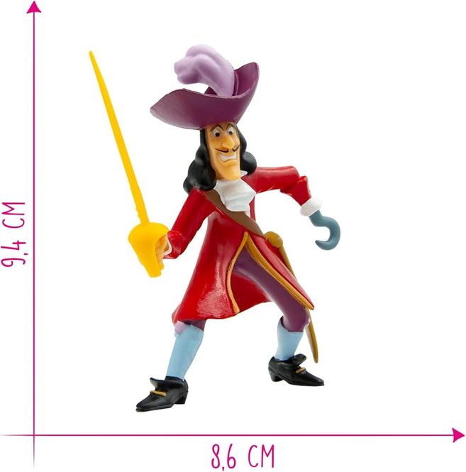 Huvudbild Bullyland Walt Disney Kaptajn Krok 6,4x9,7x10,1cm
