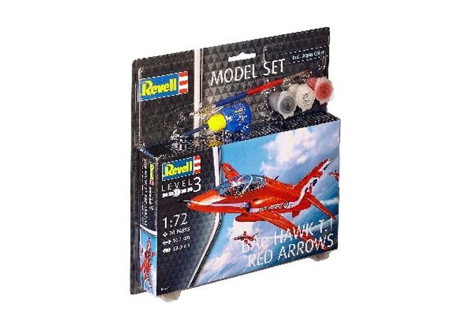 Huvudbild GÅVOSET: BAe HAWK T.1 RED ARROW. SKALA 1/72
