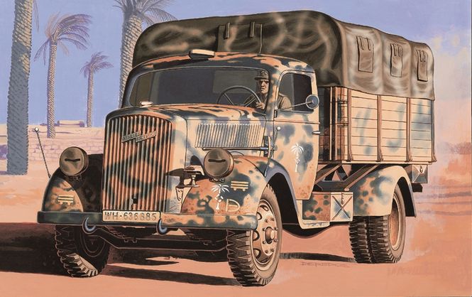 Huvudbild OPEL BLITZ KFZ. 305. SKALA 1/72
