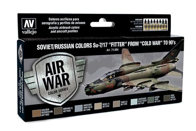 Huvudbild RUSSIAN COLORS SU-7/17 FROM COLD WAR TO 90`. 8 X ...