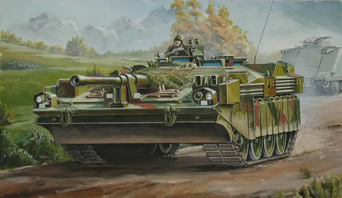 Huvudbild SWEDEN STRV 103C TANK SKALA 1:72