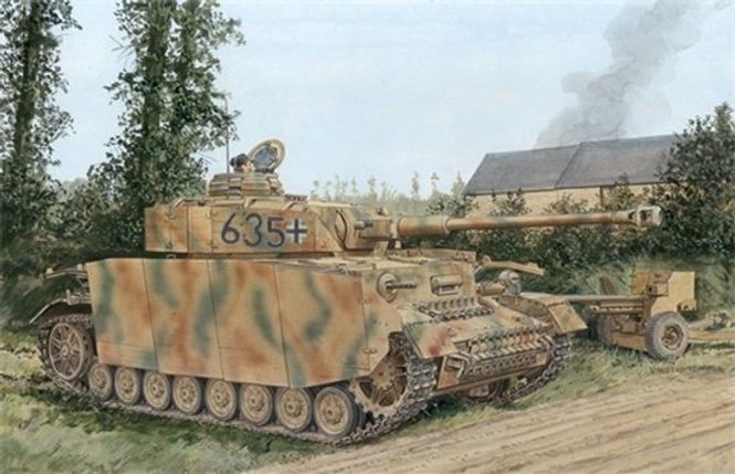 Huvudbild PZ.KPWF. IV AUSF SKALA 1:72
