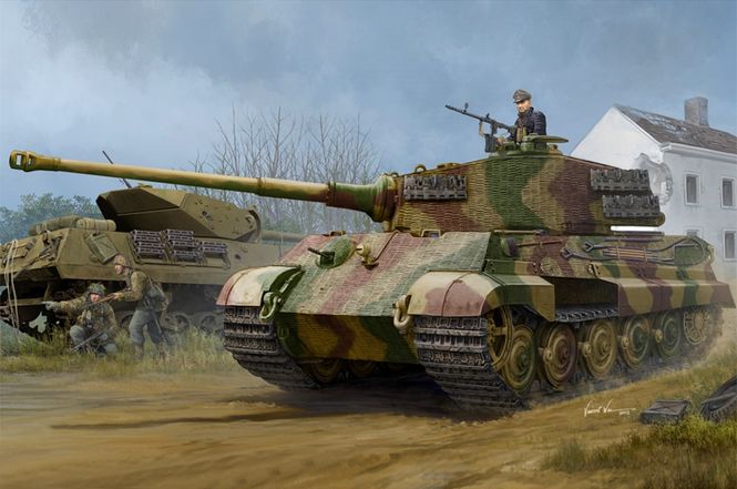 Huvudbild PZ.KPW.VI SD.KFZ.182 TIGER II (HENCHEL 1944. ...