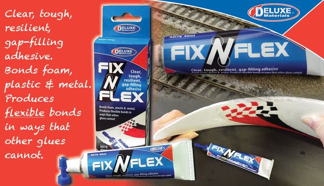 Huvudbild Deluxe Materials, AD78, FIX N FLEX, Limmar ...