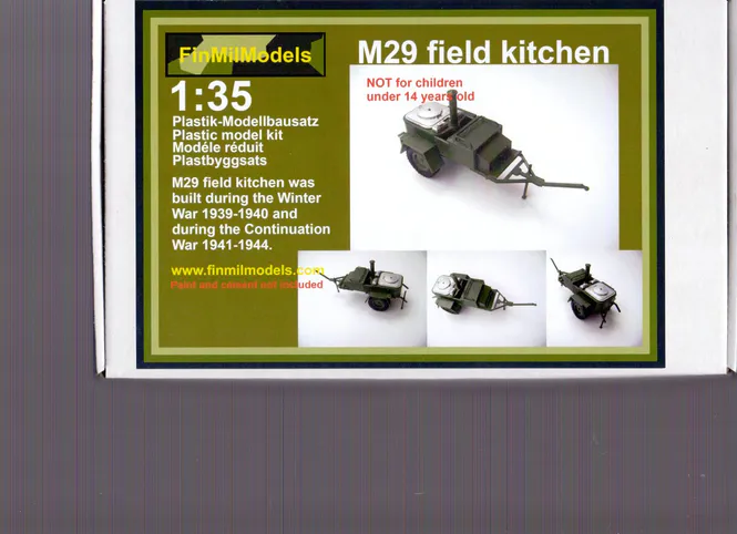 Huvudbild M29 FÄLTKÖK 1939-1944. SKALA 1/35