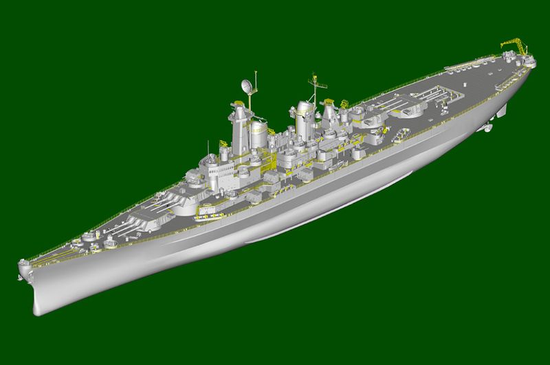 1/350 USS Ohio BB-68